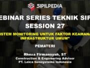 SISTEM MONITORING UNTUK FAKTOR KEAMANAN INFRASTRUKTUR UMUM