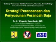 Strategi Perencanaan dan Penyusunan Perancah Baja