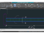 Beam Reinforcement Detailing Drawing With Autocad