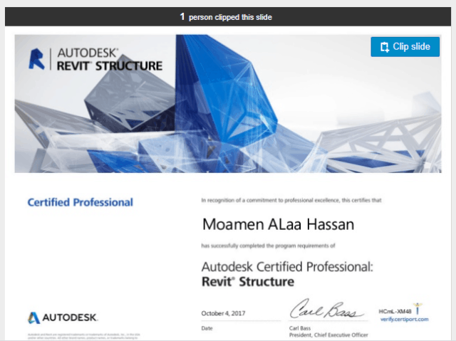revit structure certified professional exam
