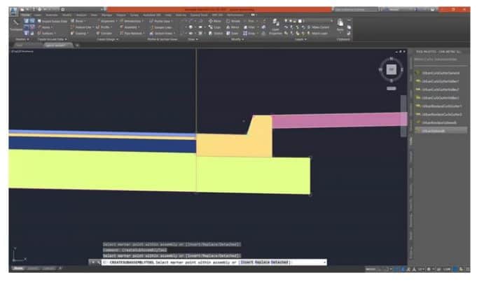 Autocad Civil 3d Corridor Modeling Tutorial Assemblies Subassembly Composer Concrete Median 5732