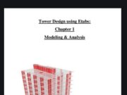Tower Design using ETABS