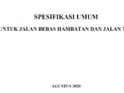 Spesifikasi Umum untuk Jalan Bebas Hambatan dan Jalan Tol Rev 2