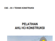 PELATIHAN AHLI K3 KONSTRUKSI _TEKNIK KONSTRUKSI