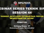KONSEP MENYUSUN ESTIMASI RAB PROYEK INFRASTRUKTUR JALAN
