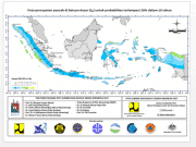 Peta percepatan puncak di batuan dasar (S B ) untuk probabilitas terlampaui 20% dalam 10 tahun