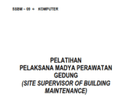 PELATIHAN PELAKSANA MADYA PERAWATAN GEDUNG_KOMPUTER