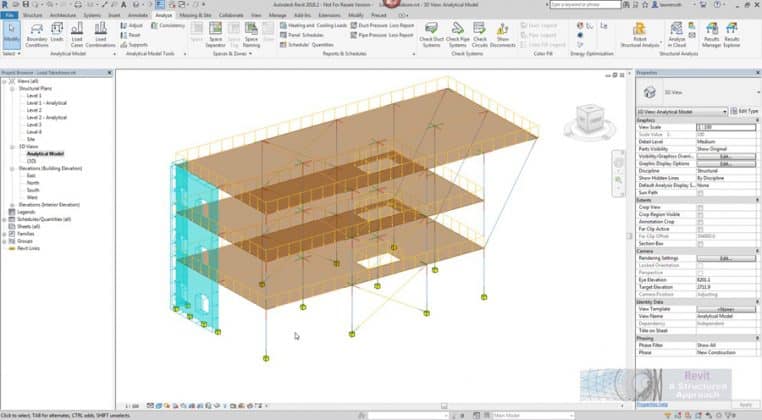 Structural Analysis For Revit Tutorial | Sipilpedia