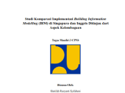 Studi Komparasi Implementasi Building Information Modelling (BIM) di Singapura dan Inggris Ditinjau dari Aspek Kelembagaan