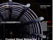 Coated Steel Rebar for Enhanced Concrete-Steel Bond Strength and Corrosion Resistance