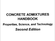CONCRETE ADMIXTURES HANDBOOK Properties, Science, and Technology Second Edition