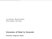 Corrosion of Steel in Concrete Prevention, Diagnosis, Repair