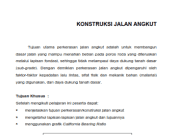 KONSTRUKSI JALAN ANGKUT