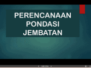 Pelatihan Perencanaan Jembatan