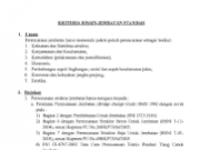 KRITERIA DESAIN JEMBATAN STANDAR