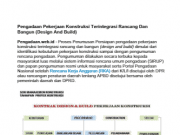 Pengadaan Pekerjaan Konstruksi Terintegrasi Rancang Dan Bangun