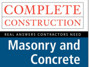 Masonry and Concrete For Residential Construction