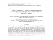Seismic evaluation of a 56-storey residential reinforced concrete high-rise building based on nonlinear dynamic time-history analyses