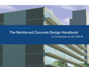 An ACI Handbook The Reinforced Concrete Design Handbook A Companion to ACI 318-14