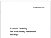 Acoustic Detailing For Multi-Storey Residential Buildings