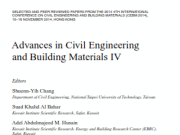 Advances in Civil Engineering and Building Materials IV
