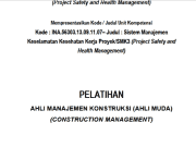 Modul Pelatihan Tenaga Ahli Belum Berbasis Kompetensi Cipta Karya _Ahli Muda Manajemen Konstruksi Bangunan Gedung