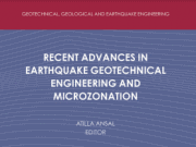 Recent Advances in Earthquake Geotechnical Engineering and Microzonation