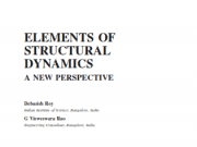 ELEMENTS OF STRUCTURAL DYNAMICS A NEW PERSPECTIVE