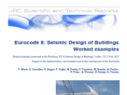 Eurocode 8: Seismic Design of Buildings Worked examples