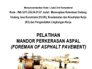 Modul Pelatihan Tenaga Terampil Belum Berbasis Kompetensi_ Bina Marga_Mandor Pekerjaan Perkerasan Aspal