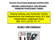 Modul Pelatihan Tenaga Terampil Belum Berbasis Kompetensi_ Bina Marga_Mandor Pekerjaan Tanah