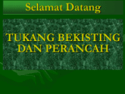 Modul Pelatihan Tenaga Terampil Berbasis Kompetensi _Sumber Daya Air_ Tukang Bekisting dan Perancah
