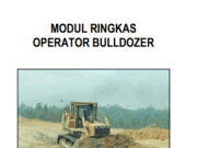Modul Pelatihan Tenaga Terampil Berbasis Kompetensi _Umum dan Peralatan_Buldozer