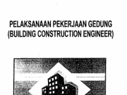 Modul Pelatihan Tenaga Terampil Berbasis Kompetensi _Cipta Karya_Pelaksana Lapangan Pekerjaan Gedung
