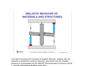 INELASTIC BEHAVIOR OF MATERIALS AND STRUCTURES