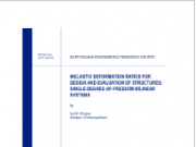 Inelastic Deformation Ratios for Design and Evaluation of Structures: Single-Degree-of- Freedom Bilinear Systems
