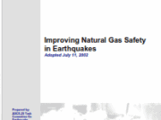 Improving Natural Gas Safety in Earthquakes