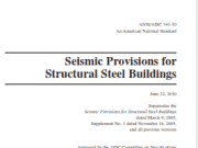 Seismic Provisions for Structural Steel Buildings