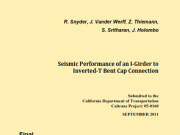 Seismic Performance of an I-Girder to Inverted-T Bent Cap Connection