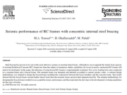 Seismic performance of RC frames with concentric internal steel bracing
