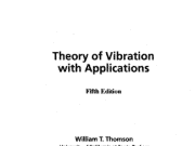 Theory of Vibration with Applications Fifth Edition