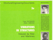 Vibrations in structures Induced by Man and Machines