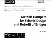 Metallic Dampers for Seismic Design And Retrofit of Bridges