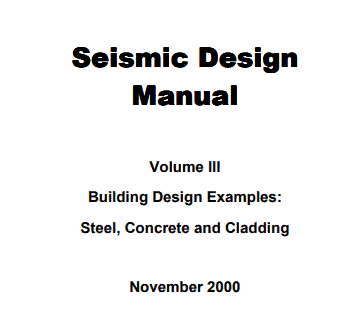 Seismic Design Manual Volume III – Building Design Examples | Sipilpedia