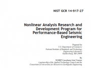 Nonlinear Analysis Research and Development Program for Performance-Based Seismic Engineering