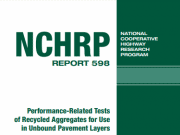 Performance-Related Tests of Recycled Aggregates for Use in Unbound Pavement Layers