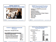 SEISMIC DESIGN OF REINFORCED CONCRETE STRUCTURES