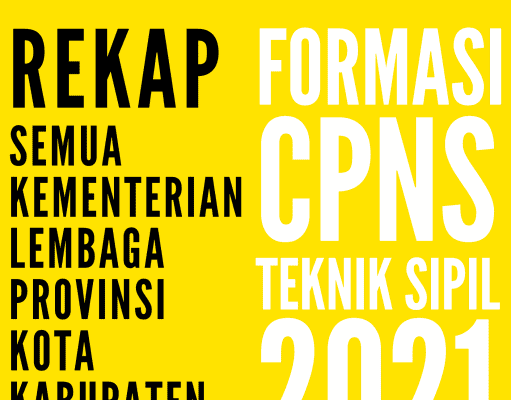 FORMASI CPNS TEKNIK SIPIL 2021