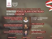 STRATEGI PENGELOLAAN KONSTRUKSI DI MASA PANDEMI