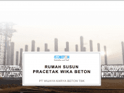 Inovasi Teknologi Rumah Precast WIKA Beton